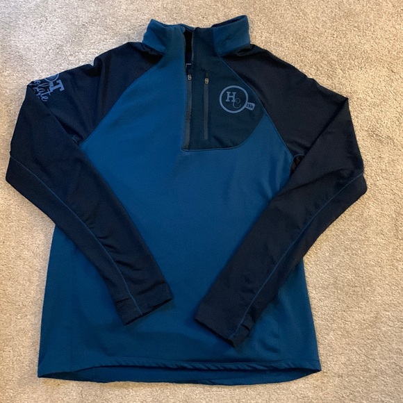 Other - Men’s Large Quarter Zip Allstate Hot Chocolate 15K Race Jacket Pullover